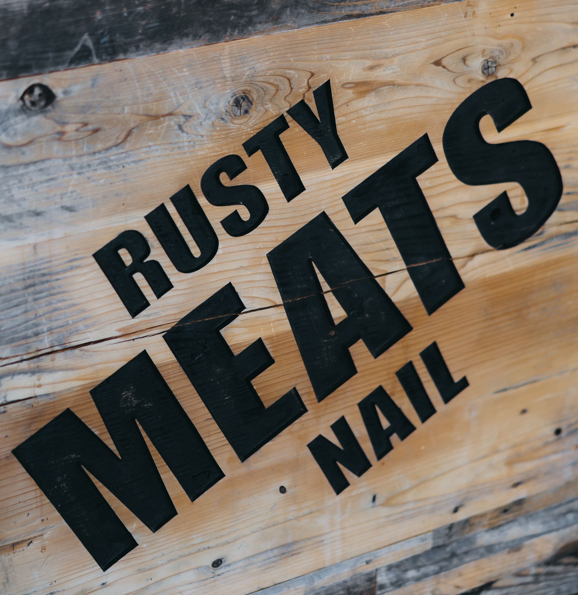 Old School Butcher Shop - Rusty Nail Meats